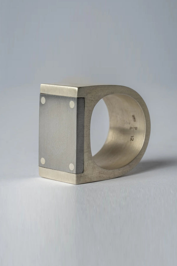 Parts of Four Solid Ring Ring (17mm) 714-2-MA+MST PPOF26